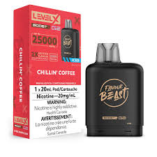 Flavour Beast Level X BOOST POD (20ML) - Chillin Coffee [Ontario stamp]